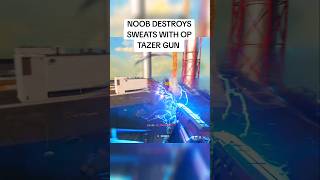 NOOB DESTROYS SWEATS WITH OP TAZER GUN modernwarfare callofduty cod warzone gaming shorts [upl. by Nnodnarb]