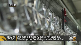 AllClad Factory sale back this weekend [upl. by Ayela]