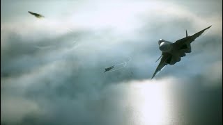 Ace Combat 7  Nosferatu Campaign SP Mission 02  Anchorhead Raid [upl. by Nared]