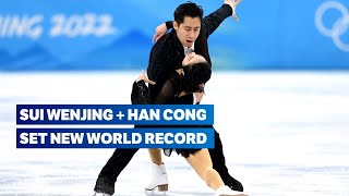 🚀NEW WORLD RECORD Sui Wenjing  Han Cong  Figure Skating Beijing 2022 Highlights [upl. by Richy]