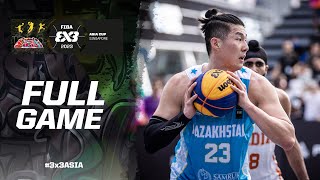 India vs Kazakhstan  Men  Full Game  FIBA 3x3 Asia Cup 2023  3x3 Basketball [upl. by Yursa]