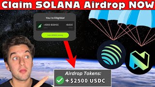 Claim Solana Airdrop  DO THIS NOW [upl. by Andrew]