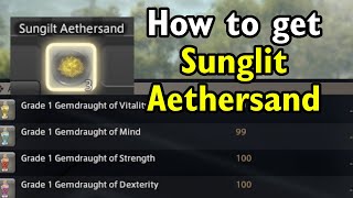 How to get Sunglit Aethersand in Final Fantasy 14 [upl. by Jesh591]