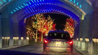 AnheuserBusch Brewery Lights Drive Thru St Louis Missiouri [upl. by Jordanson]