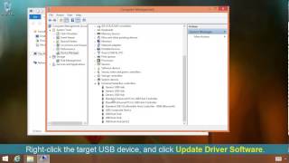 How To Fix USB Device Is Not Recognized Issue in Windows 8 [upl. by Gerda]