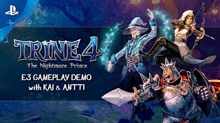 Trine 4  E3 2019 Gameplay Walkthrough  PS4 [upl. by Sharline]