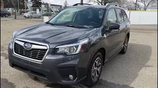 2020 Subaru Forester Convenience  Rally Subaru  Edmonton  PreOwned [upl. by Pillihpnhoj]