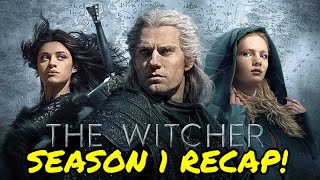 The Witcher Season 1 Recap [upl. by Onitnelav]