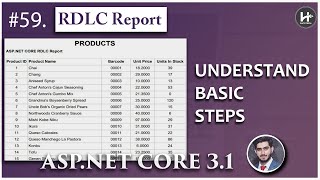 59 Understand Basic Steps to Create your RDLC Report in AspNet Core  A StepbyStep Guide 🚀 [upl. by Atinnor620]