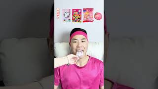 🍜🍧🍭ASMRPinkthemed Mukbang  Perfect for Sleepimmersive asmr asmrsounds [upl. by Kyte]