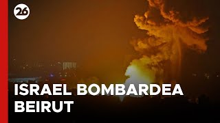 🚨 EN VIVO  LÍBANO  Israel bombardea Beirut [upl. by Eicak660]