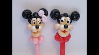 Mickey Mouse Balloon Tutorial  Video 36  BalloonTube with Graham Lee [upl. by Siward909]