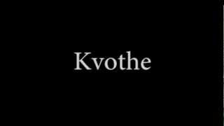 How to Pronounce Kvothe [upl. by Ttihw]