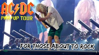 ACDC  FOR THOSE ABOUT TO ROCK  Dresden 16062024 quotPOWER UPquotTour [upl. by Zuleika]