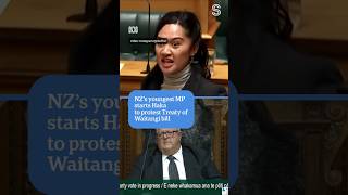 Māori MPs start haka in NZs parliament as protest  ABC News [upl. by Rorrys]