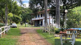 FAZENDA ANTIGA EM MINAS ESTAVA DECADENTE FICOU NOVA HERDEIROS REFORMARAM TUDO [upl. by Ettenav]