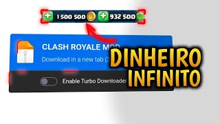 CLASH ROYALE MOD APK DINHEIRO INFINITO ATUALIZADO [upl. by Pinelli]