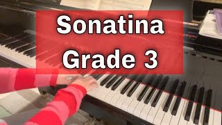 Sonatina by Aleksandr Gedike  Trinity piano grade 3 2021  2023 TCL [upl. by Avilys]