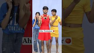 Aha Tamatar🍅 Bade Mazedar😂 shorts [upl. by Airemahs]