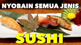 NYOBAIN SUSHI SEMUA IKAN  Kerapu Bass Snapper dll [upl. by Rehttam]