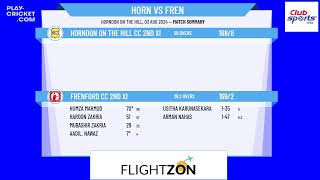 Horndon On The Hill CC 2nd XI v Frenford CC 2nd XI [upl. by Leunad]