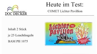 Im Test COMET Lichter Pavillion  Altes Zeug Zündung [upl. by Dlaner]