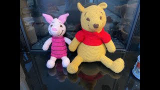 Piglet Crochet with Me Legs [upl. by Anaujit]