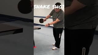 Forehand Snake Shot in Ping Pong [upl. by Richy575]