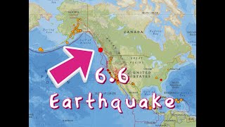 Breaking 66 Earthquake off Canada Coast Cascadia Subduction Zone Sunday 9152024 [upl. by Nodababus]