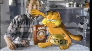 1989 Garfield Alpo Cat Food TV Commercial [upl. by Gilder]