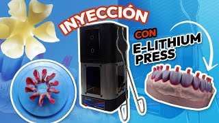 DETALLES QUE DEBES CONOCER ANTES DE INYECTAR DISILICATO DE LITIO CON LA INYECTORA ELITHIUM PRESS [upl. by Yentiw]