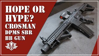 In Review Crosman DPMS Panther Arms SBR CO2 Powered BB Gun [upl. by Naima]