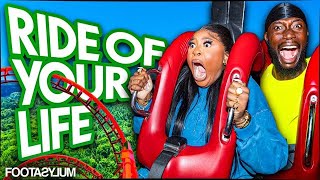 Nella Rose SCREAMS icks at Filly from roller coaster Ride Of Your Life Ep1 Footasylumofficial [upl. by Gregor158]