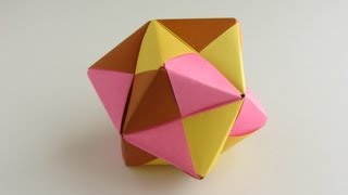 Origami Sonobe Octahedral Unit [upl. by Doralia]