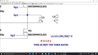 Ltspice Half Bridge Converter [upl. by Eynenihc3]