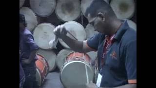 Making of a Pathak Dhol Tasha Drumming In India 1 [upl. by Eirelam]