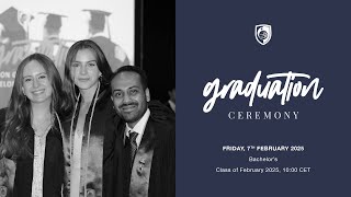 Glion Graduation Ceremony  Bachelors the 7th of February 2025 [upl. by Erica308]