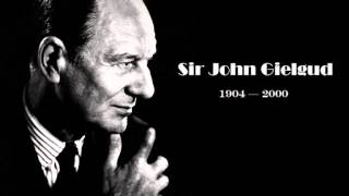 John Gielgud  Richard III by William Shakespeare Act I Scene 4 Clarences Dream [upl. by Moazami]