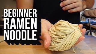 Beginner Guide to Making Ramen Noodles from Scratch [upl. by Abbottson311]