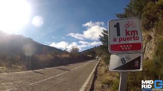 Cycling in Madrid Guadarrama National Park [upl. by Auhsaj]