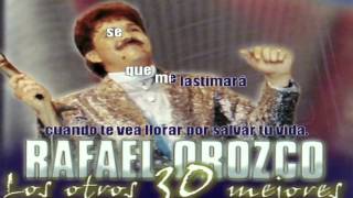 KARAOKE  Que Será De Mi  Rafael Orozco  KARAOKE [upl. by Lehcor]