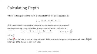 Z buffer Algorithm in Computer Graphics [upl. by Ribaj]