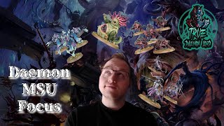 Building a competitive Chaos Daemon list MSU focus [upl. by Helm427]