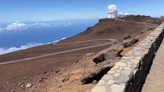 Haleakala crater on Maui [upl. by Adnohryt]