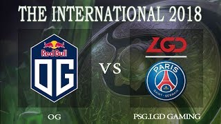 PSGLGD vs OG game 4  The International 2018 Grand Finals  Dota 2 [upl. by Douglass35]