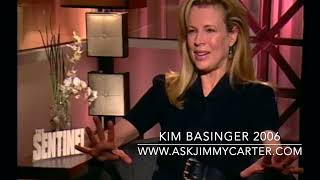 Kim Basinger 2006 talking with Jimmy Carter [upl. by Aleicarg]