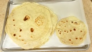 How To Make Burrito Sized Tortillas  Extra Large Tortillas Recipe [upl. by Nonnaihr458]