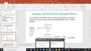 Distribución Hipergeométrica en Excel [upl. by Assenov386]