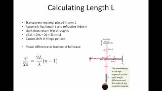 9 Michelson Interferometer [upl. by Vaios]