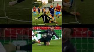 Spot the difference 👀 Alisson Beckers Spread Save vs Scouse GKs 💪 [upl. by Dyl]